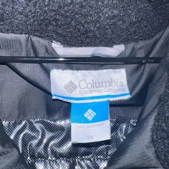 Columbia Black Hooded Winter Coat - Picture 2 of 9